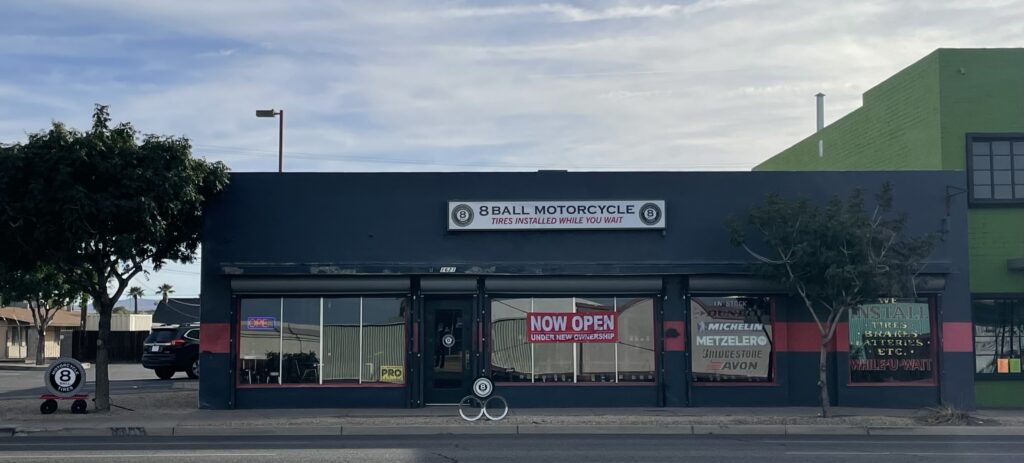 8 Ball Motorcycle Tires, Phoenix, formly known as the The Wheel Shop